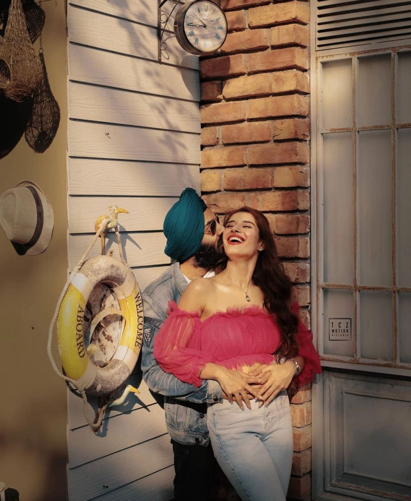 Couple in traditional outfits during pre-wedding shoot by Bright Luxe Salon &amp; Studio, Mahendergarh